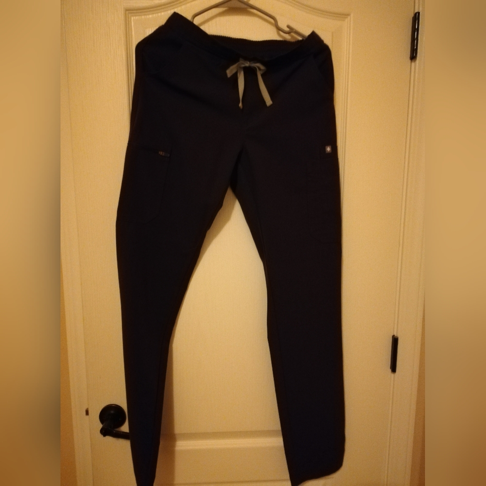 Figs women's purple shadow yola tall skinny scrub pants